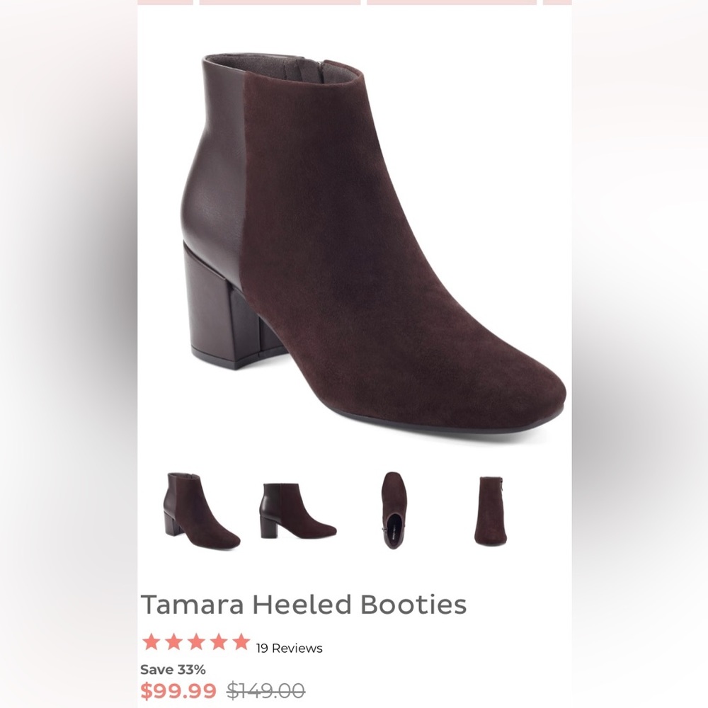 Easy Spirit Tamara Bootie 7w worn once